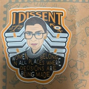 RBG large sticker new women belong….New good gift